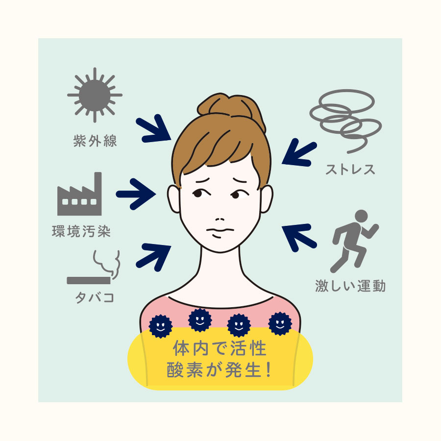 シミ・シワ・たるみ 図解